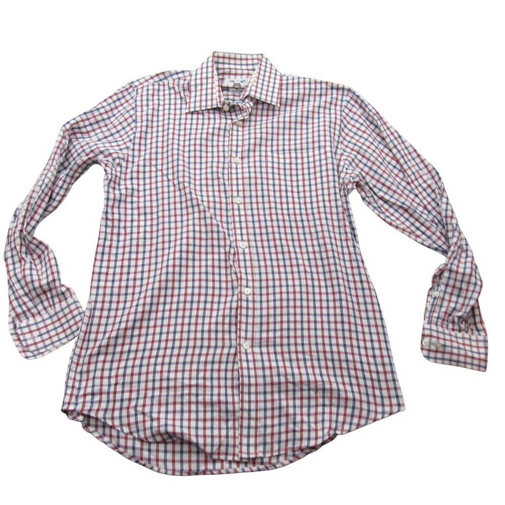 The Oxford Shirt Co Mens 15 1/2 39cm The Country Check Gingham Button Down Shirt